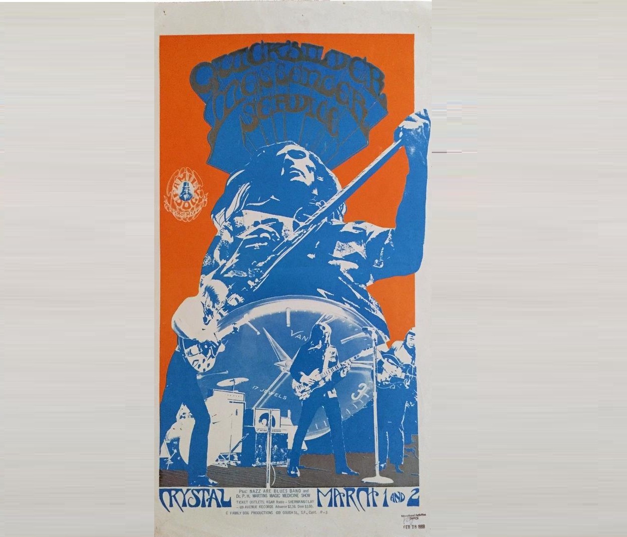 Family Dog Concert Poster 1968 - new